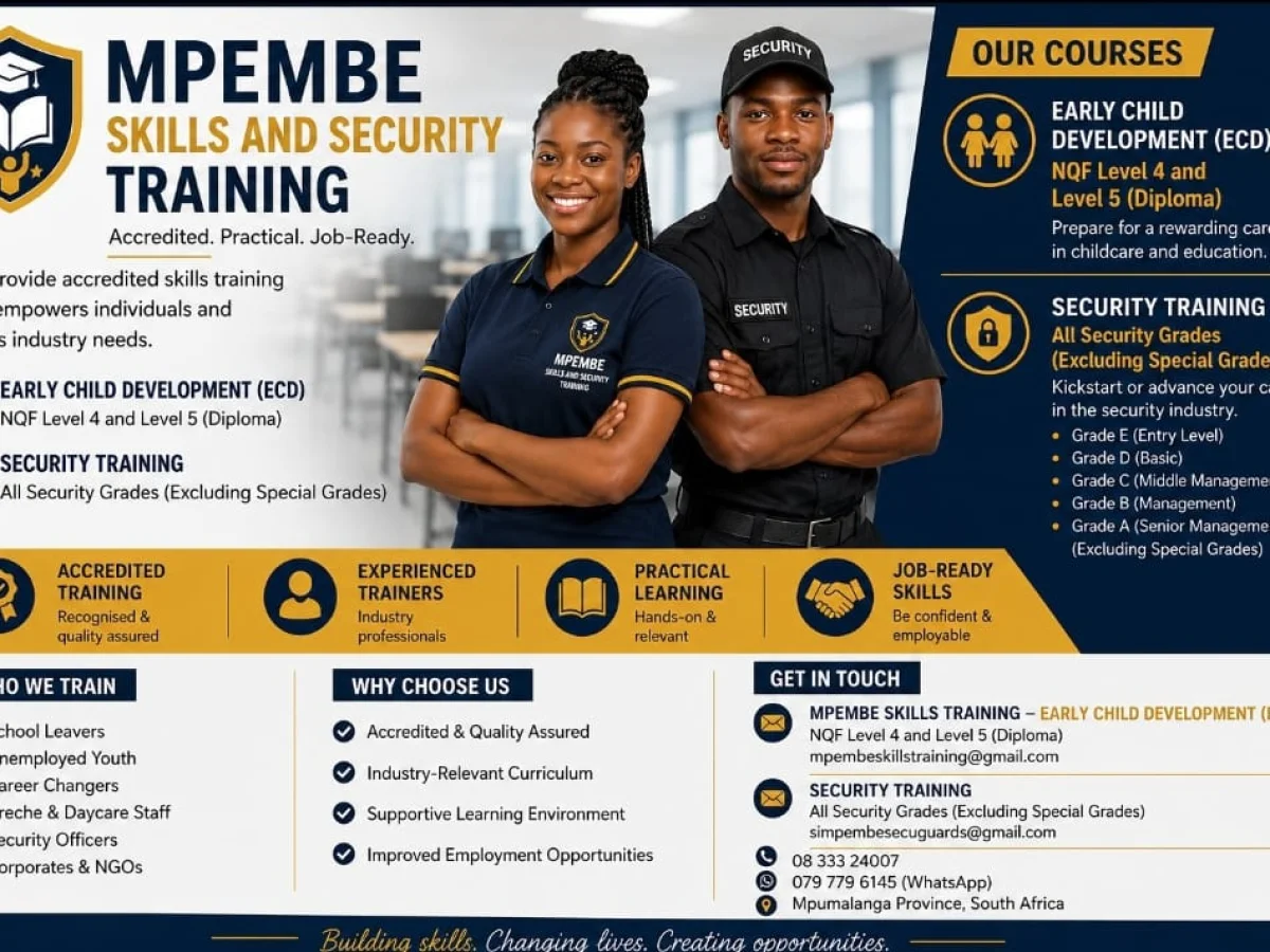 Security Training Grade E/D/C